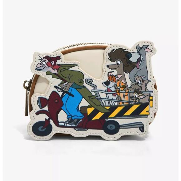NWT Our Universe Disney Oliver & Company Cart Mini Backpack & Coin Purse Set main image 4